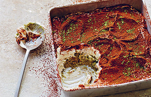 matcha, chocolate & ginger tiramisu recipe