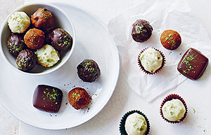 how to make matcha truffles