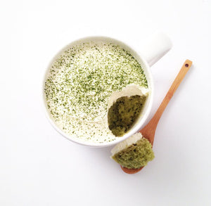 Frances Quinn's matcha mug cakes