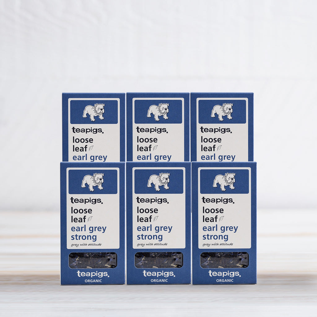 earl grey strong (loose organic) bulk buy teapigs