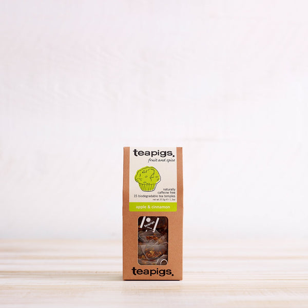 15 pack of apple and cinnamon teabags