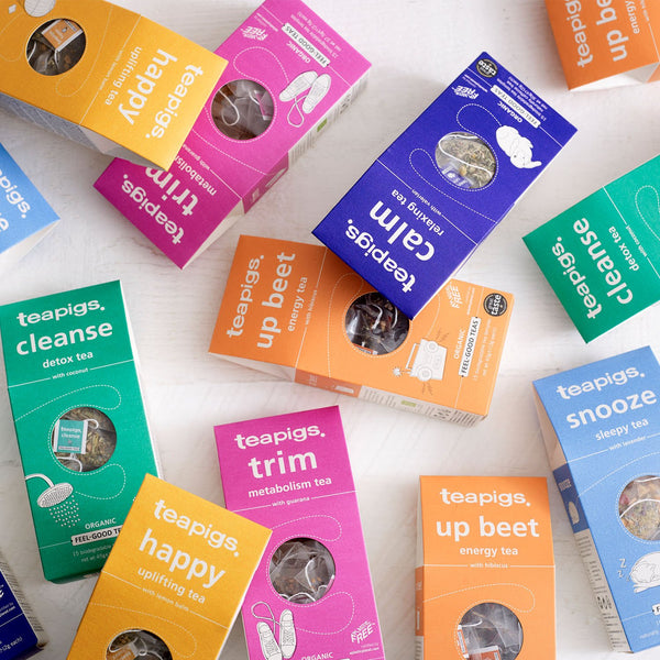 Collection of feel good teas