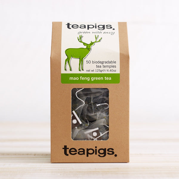 50 mao feng green tea temples