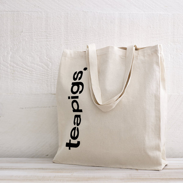 teapigs branded tote bag