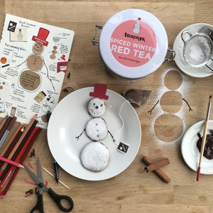 spiced winter snowman biscuits by Frances Quinn