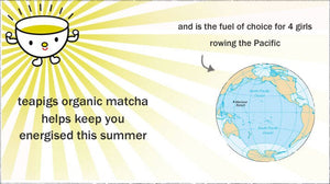 feel good with matcha - loads of summer energy