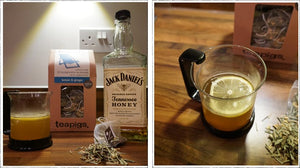 how to make a hot toddy using our lemon & ginger temples