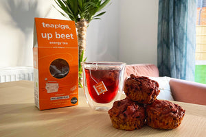 how to make up beet morning muffins