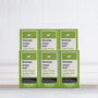 Stack of mao feng loose tea packs. 