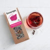 strawberry and juniper tea