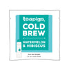watermelon and hibiscus cold brew