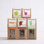 Six packs of dessert-inspired, caffeine free, herbal teas