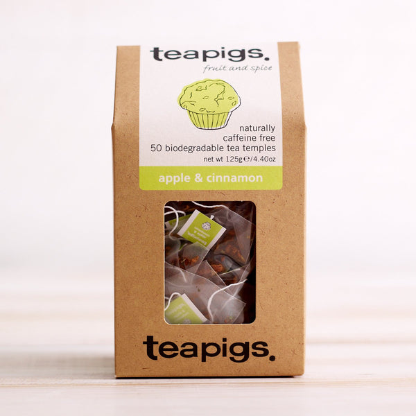 50 pack of apple and cinnamon teabags