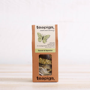 15 pack of fennel and liquorice teabags