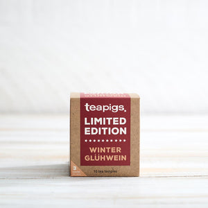 10 pack of limited edition winter gluhwein teabags