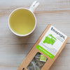A prepared cup of pure lemongrass tea