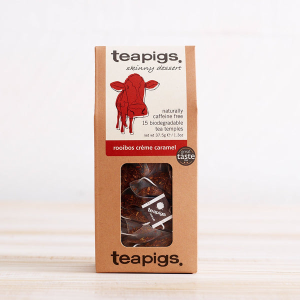 15 pack rooibos creme caramel teabags