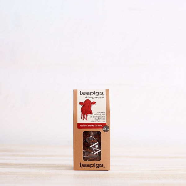 15 pack rooibos creme caramel teabags