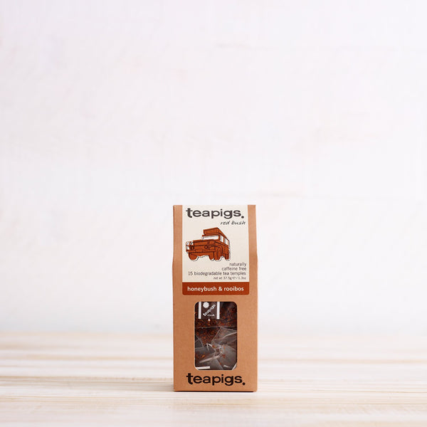 15 pack of honeybush and rooibos teabags
