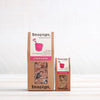 15 pack and taster pack of 2 rhubarb and ginger teabags