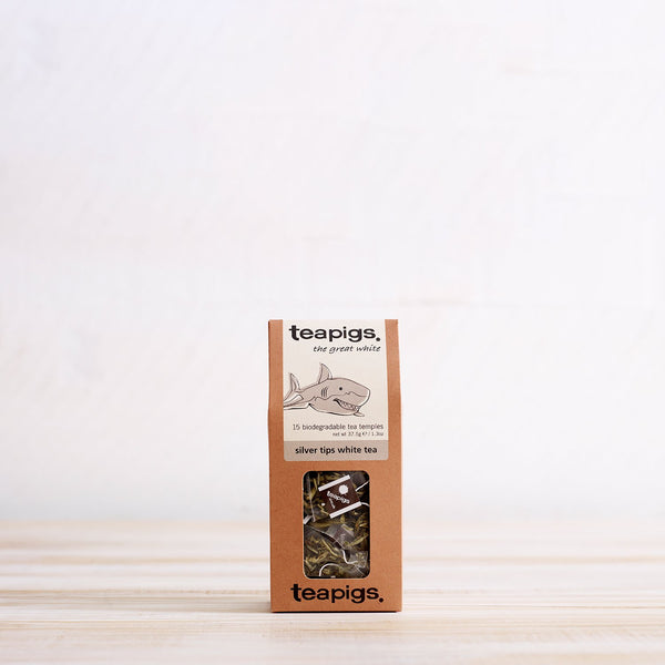 15 pack of silver tips white tea teabags