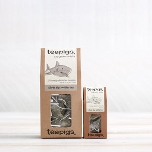 15 pack and taster pack of 2 silver tips white tea teabags 
