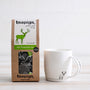15 pack of mao feng green tea with stag mug 
