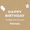 gift message card-happy birthday