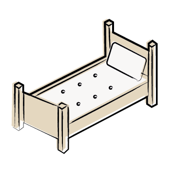 A bed