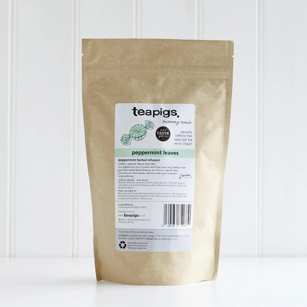 peppermint tea - 100g loose Image 1