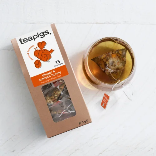 ginger with manuka honey tea - 15 tea temples Image 2