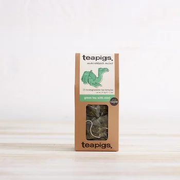 green tea with mint