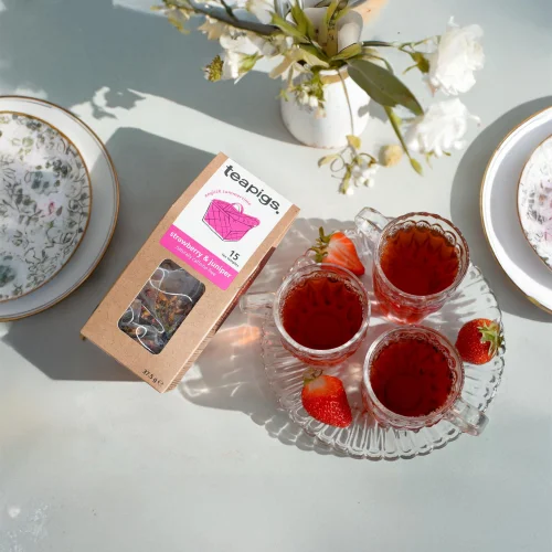 strawberry and juniper tea - 15 tea temples Image 3
