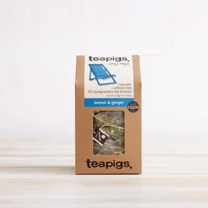 lemon & ginger tea - 50 tea temples