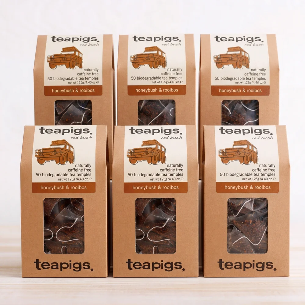 honeybush & rooibos tea - bulk buy 300 tea temples Image 1